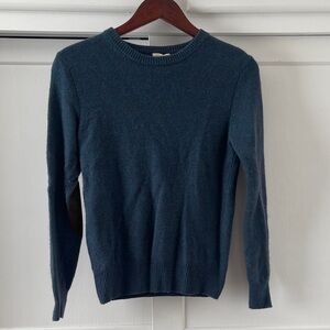 Crewcuts Wool Blend Sweater with elbow patches